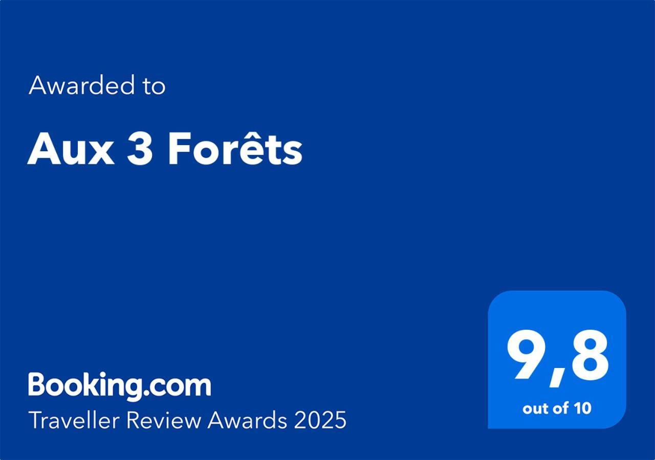 Aux 3 Forets Bizeneuille ภายนอก รูปภาพ
