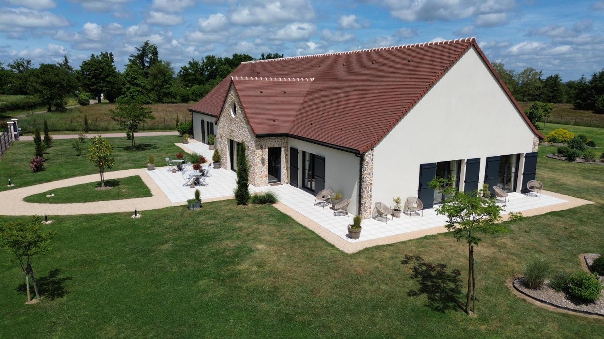 Aux 3 Forets Bizeneuille ภายนอก รูปภาพ